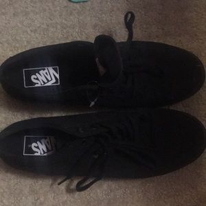 Size 9 black vans